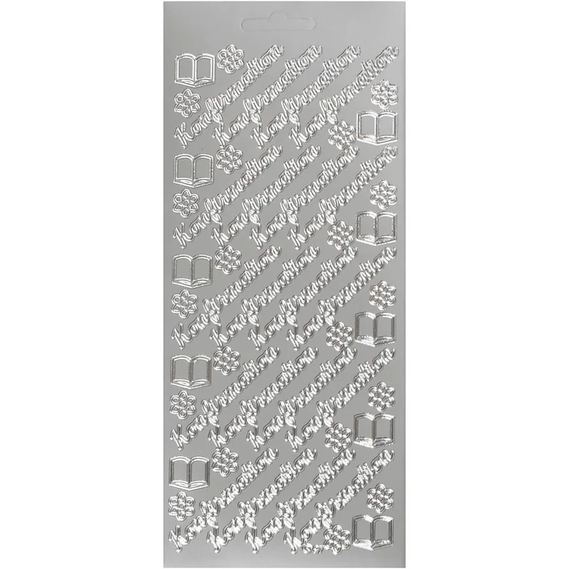 Sticker, Silber, 1 Bl. [HOB-170277]
