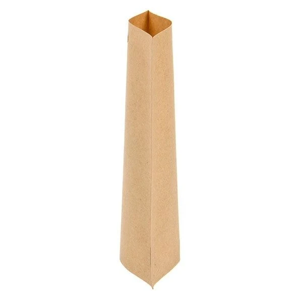 Öko-Standbodenbeutel Kraft 10.2x6x15.2cm | 57 Gramm (100 Stück) [SUPEK2]
