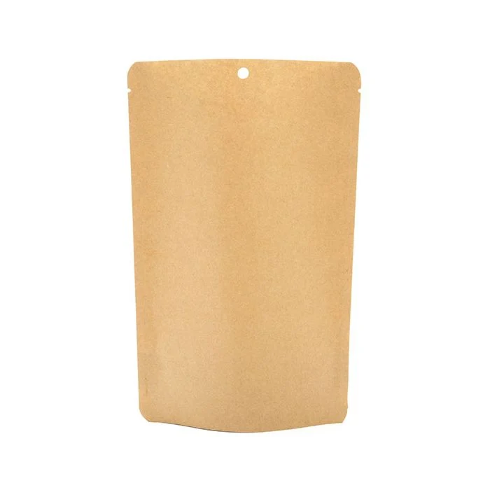 Öko-Standbodenbeutel Kraft 14.9x8.9x23.2cm | 312 Gramm (100 Stück) [SUPEK7]