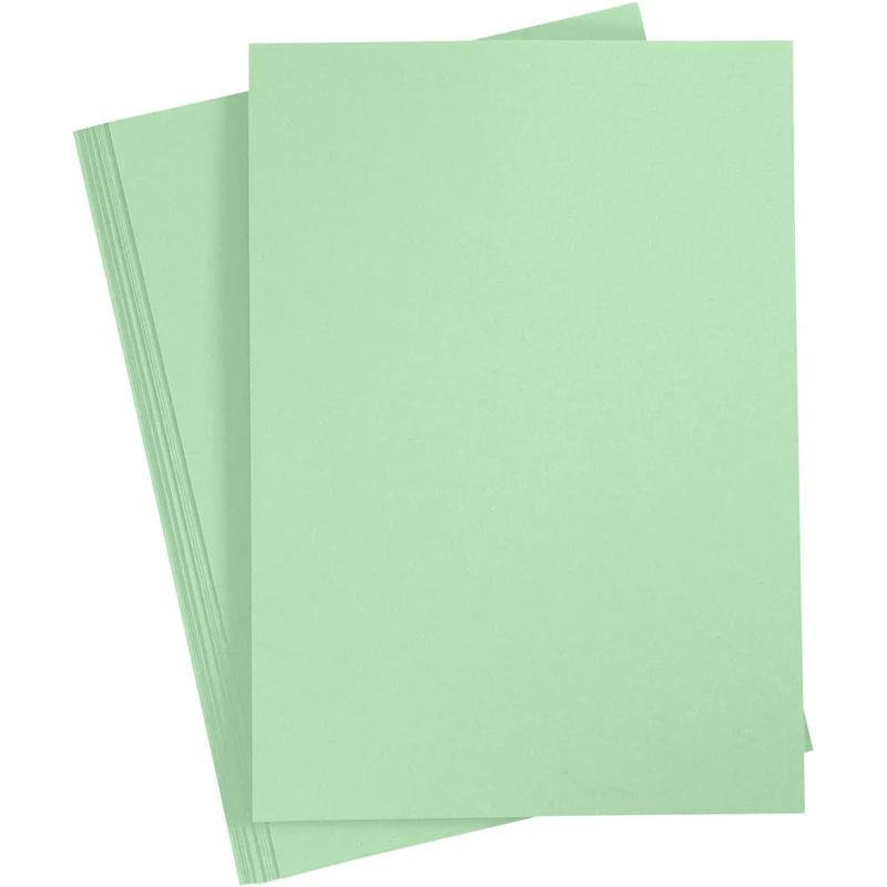 Papier, A4, Blatt 210x297 mm, 80 g, Hellgrün, 20 Stk/ 1 Pck [HOB-218028]