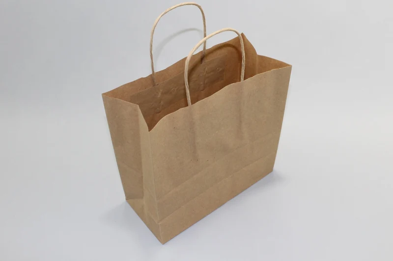 Papiertragetaschen Braun 45x17x48cm (50 Stück) [PAMB4548]