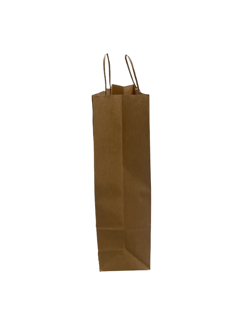 Papiertragetaschen Braun 32x12x41cm (50 Stück) [PAMB3241]
