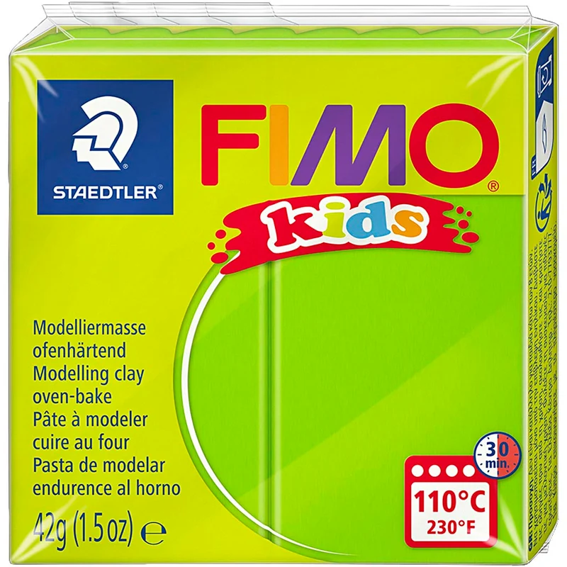 FIMO® Kids Clay, Hellgrün, 42 g/ 1 Pck [HOB-78530]