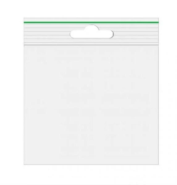 Druckverschlussbeutel Transparent 16x23cm mit Euroloch PE 50 Mikron (1.000 Stück) [2PEC1623E]