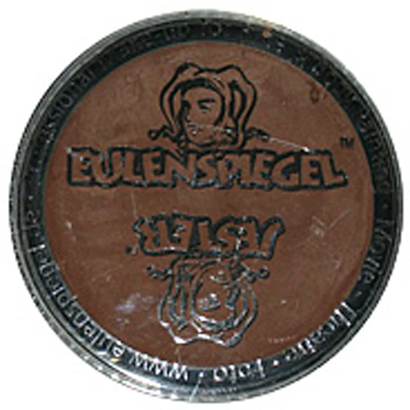Eulenspiegel Gesichtsschminke, Braun, 20 ml/ 1 Dose [HOB-76022]