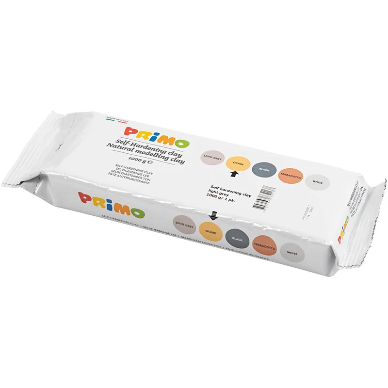 Selbsthärtender Ton, Ockergelb, 1000 g/ 1 Pck [HOB-789020]