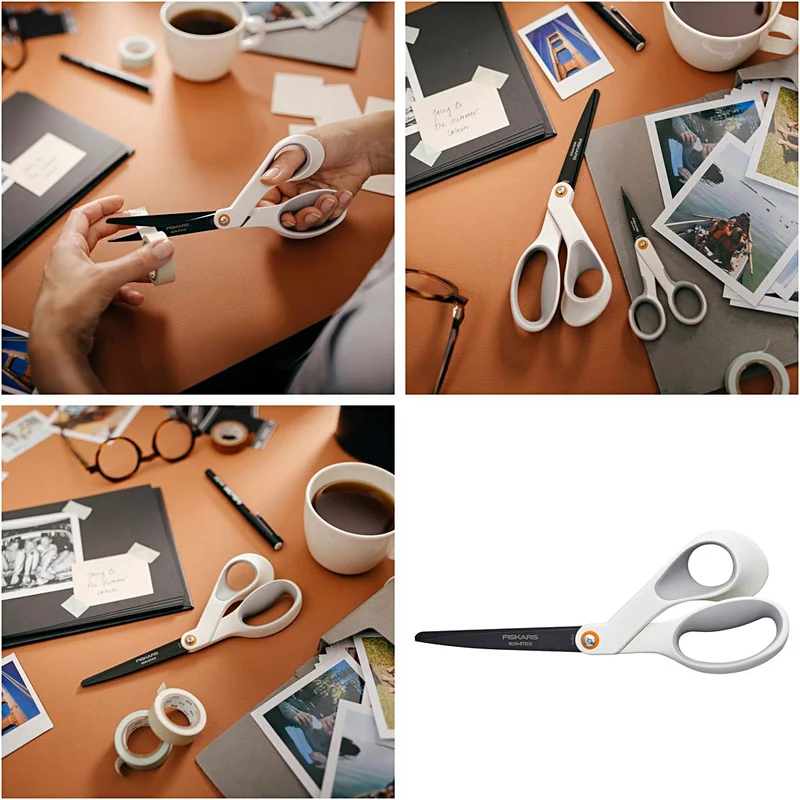 Fiskars Antihaft-Allzweckschere, L 21 cm, für Rechtshänder , 1 Stk [HOB-9997]