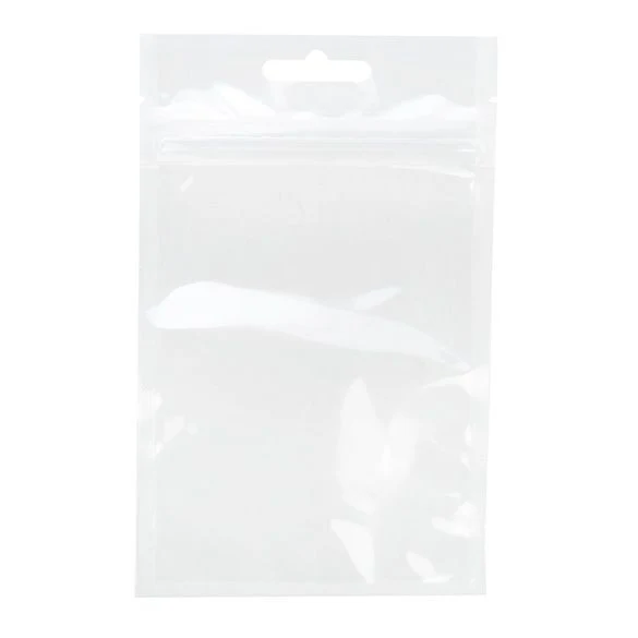 Druckverschlussbeutel mit Euroloch PP 9.2x12.7cm Laminiert (100 Stück) [HZB4]