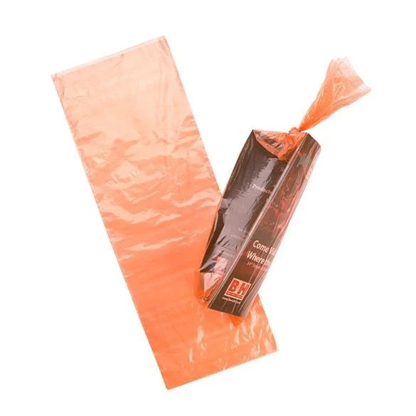 Plastikbeutel für Mailings - Orange 19.1x53.3cm (100 Stück) [NPB3O]