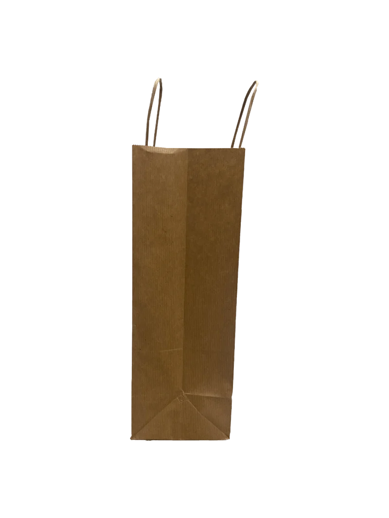 Papiertragetaschen Braun 26x12x35cm (50 Stück) [PAMB2635]