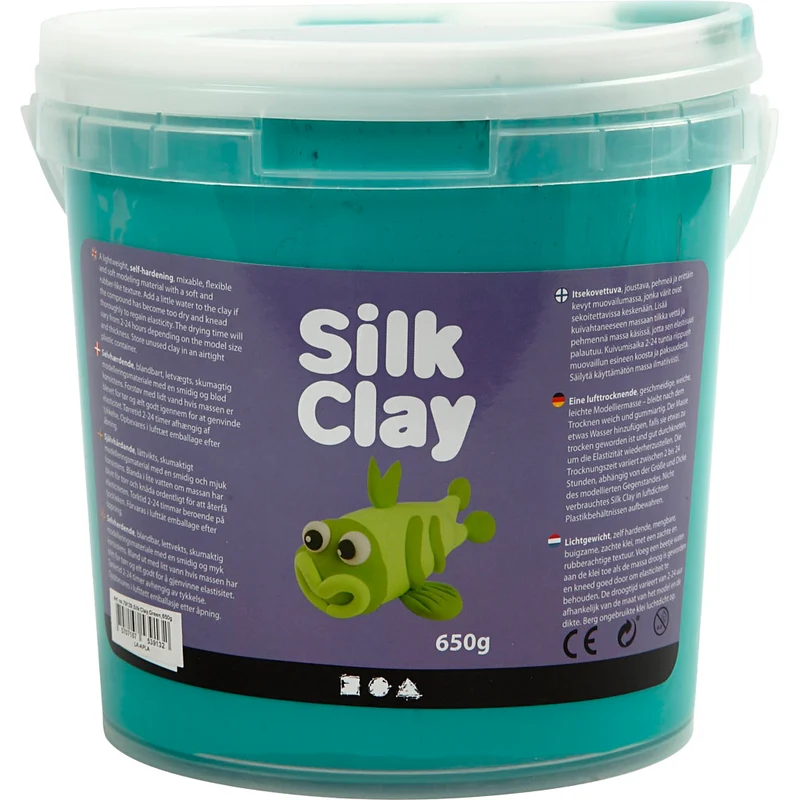 Silk Clay®, Grün, 650 g/ 1 Eimer [HOB-79129]