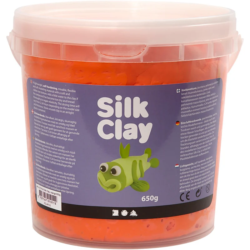 Silk Clay®, Orange, 650 g/ 1 Eimer [HOB-79124]