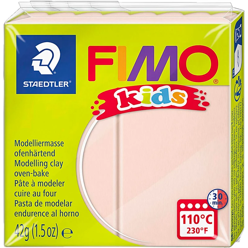 FIMO® Kids Clay, Hellbeige, 42 g/ 1 Pck [HOB-78528]
