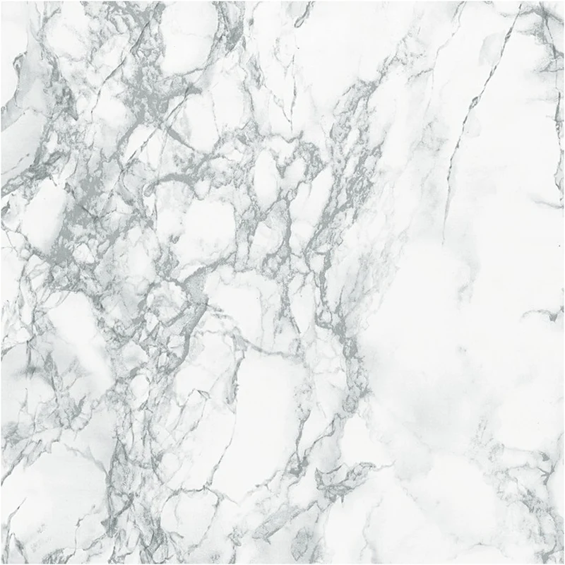 Selbstklebende Folie, Marmor, B 45 cm, Grau, 2 m/ 1 Rolle [HOB-14270]