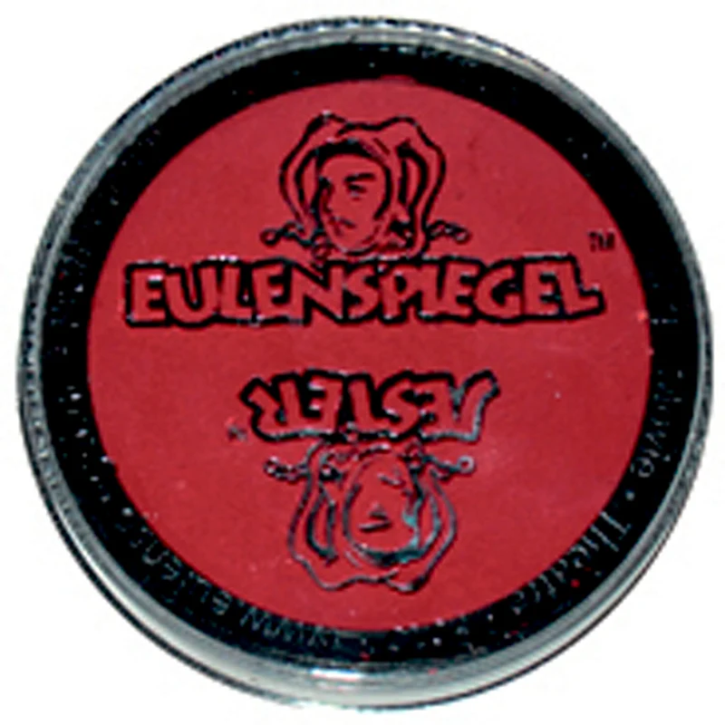 Eulenspiegel Gesichtsschminke, Rot, 20 ml/ 1 Dose [HOB-76015]
