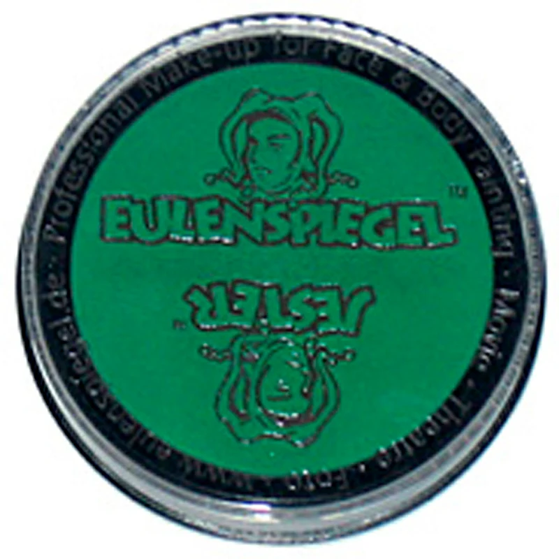 Eulenspiegel Gesichtsschminke, Smaragdgrün, 20 ml/ 1 Dose [HOB-76012]