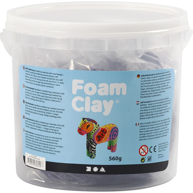 Foam Clay® , Flieder, 560 g/ 1 Eimer [HOB-78877]