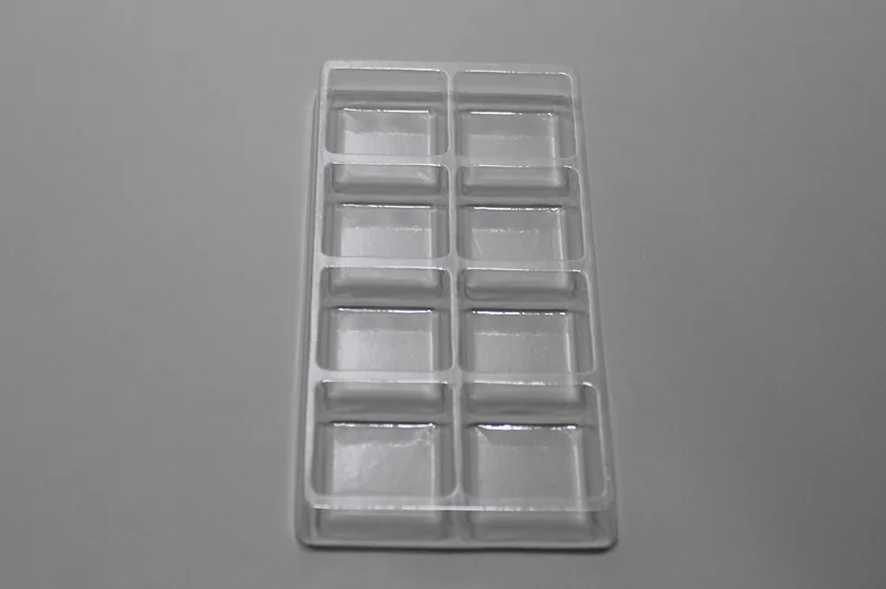 Einsätze für 8 Pralinen 8.7x1.4x13.8cm Transparent (25 Stück) [FPBI272]