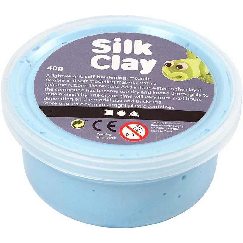 Silk Clay®, Neonblau, 40 g/ 1 Dose [HOB-79117]