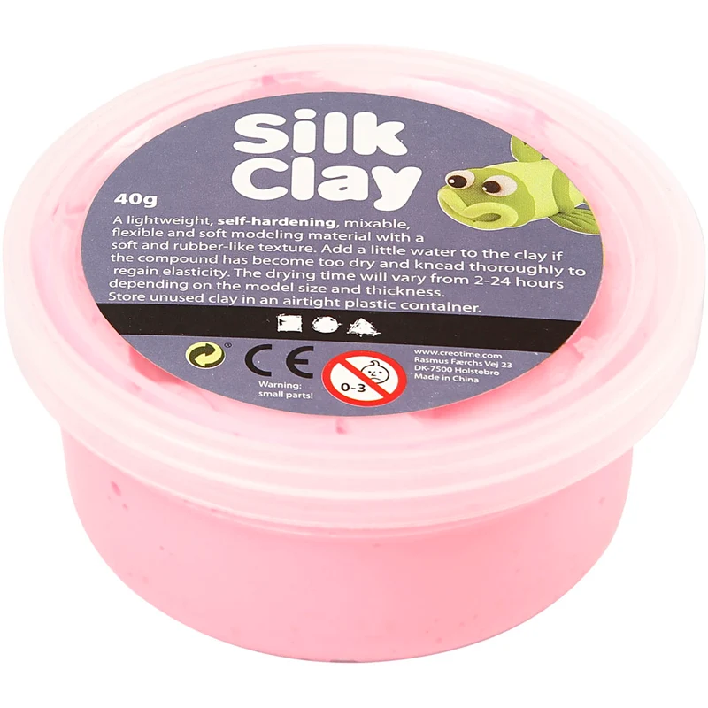 Silk Clay®, Pink, 40 g/ 1 Dose [HOB-79109]