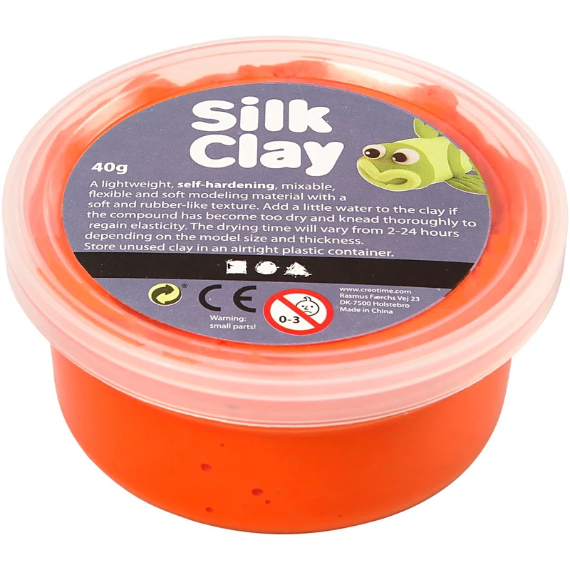 Silk Clay®, Orange, 40 g/ 1 Dose [HOB-79106]