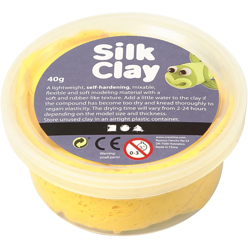 Silk Clay®, Gelb, 40 g/ 1 Dose [HOB-79103]