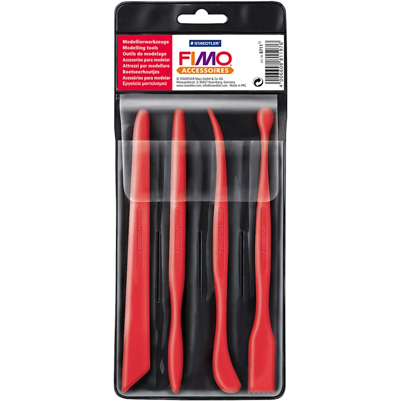 FIMO® Modellierwerkzeuge, 4 Stk/ 1 Pck [HOB-78318]