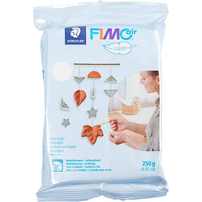 FIMO® Air , light, Blütenweiß, 250 g/ 1 Pck [HOB-78302]