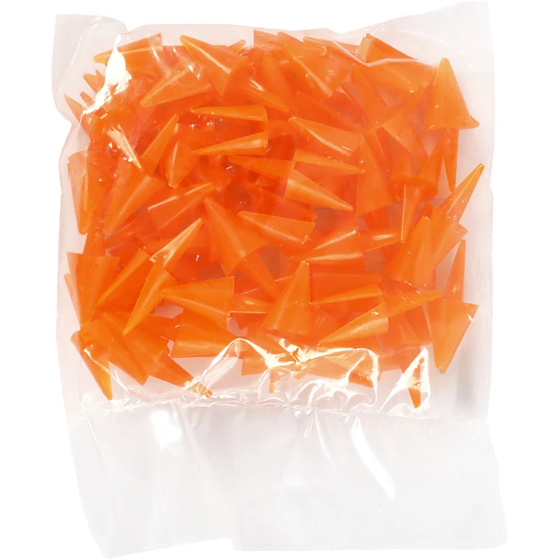 Hühnerschnäbel, L 30 mm, Orange, 50 Stk/ 1 Pck [HOB-78279]