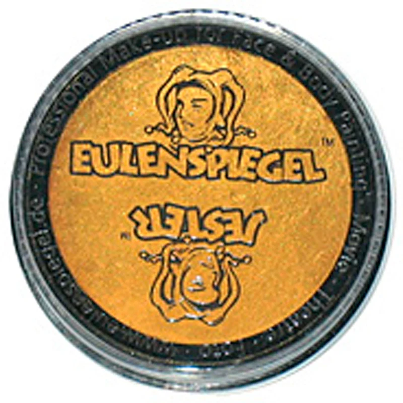 Eulenspiegel Gesichtsschminke, Perlglanz-Gold, 20 ml/ 1 Dose [HOB-76002]