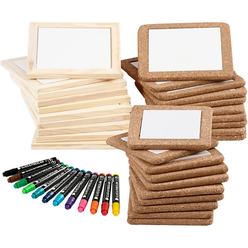 Gruppen-Kreativset Untersetzer, Standard-Farben, Zusätzliche Farben, 30 Stck., 1 Set [HOB-99416]