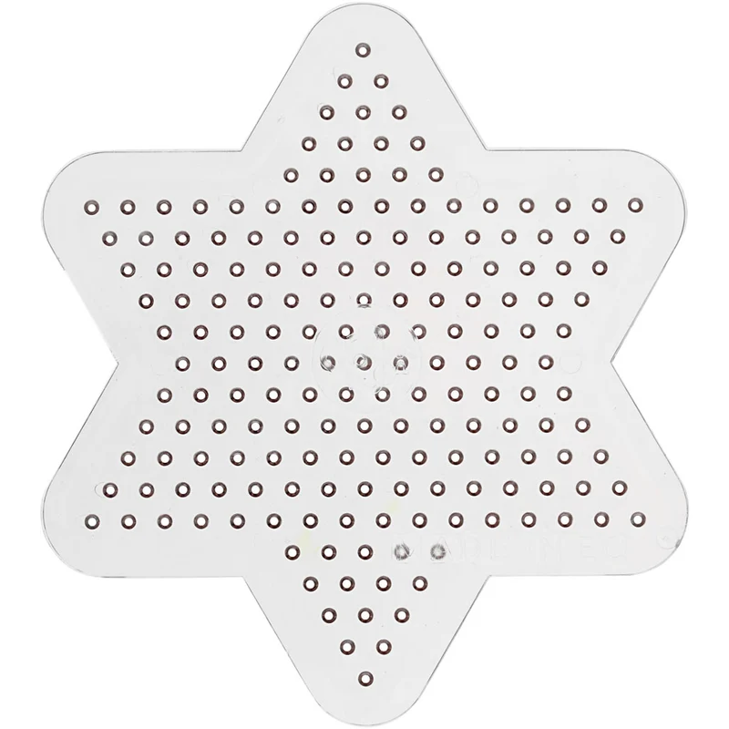 Steckplatte, Kleiner Stern, D 10 cm, medium, 10 Stk/ 1 Pck [HOB-753061]