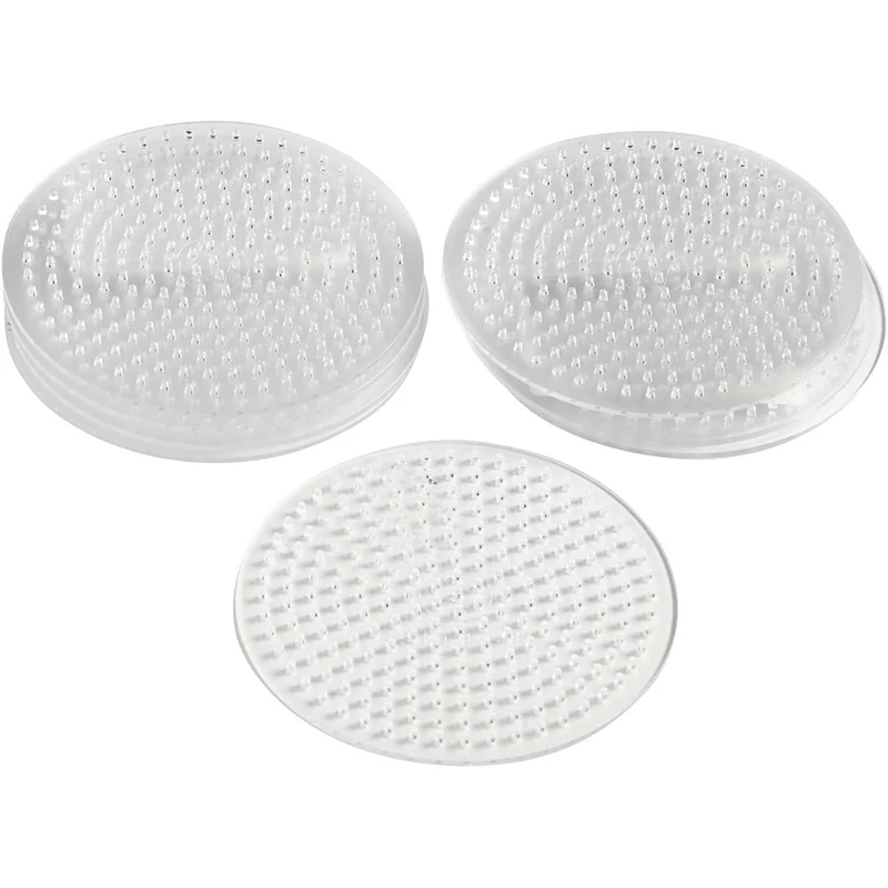 Steckplatte, Kleiner Kreis, D 8,5 cm, medium, 10 Stk/ 1 Pck [HOB-753051]