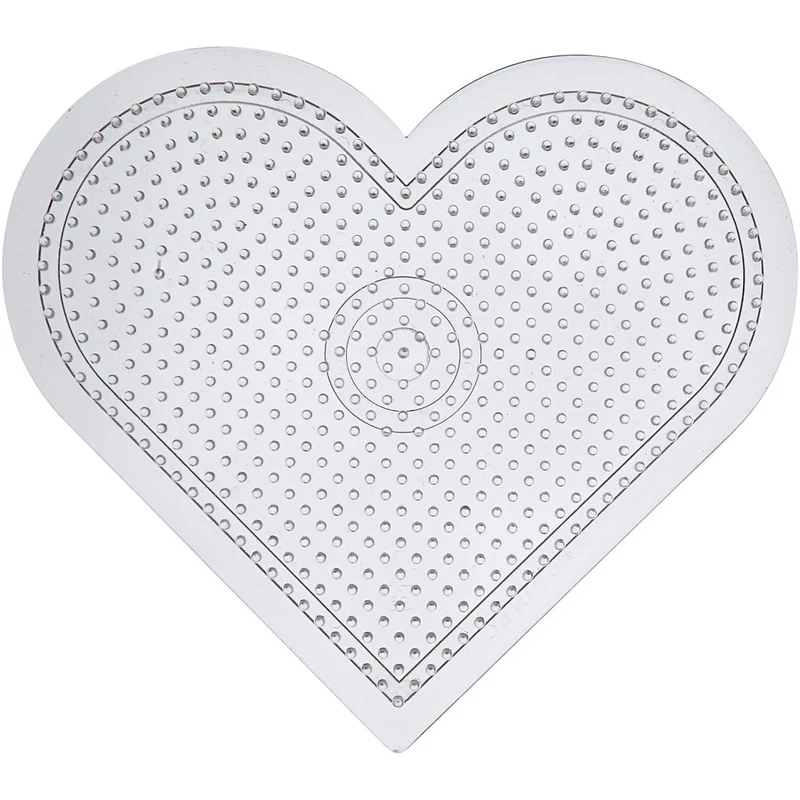 Steckplatte, Größe 15 cm, medium, Transparent, 10 Stk/ 1 Pck [HOB-753031]