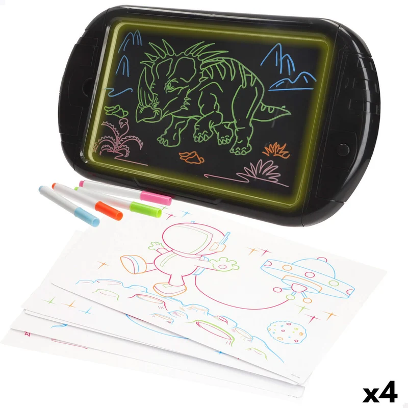 Drawing Set Colorbaby (4 Units) (12 Pieces)