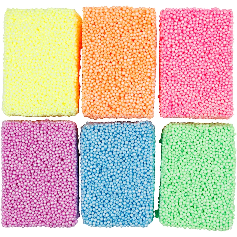 Soft Foam, Neonfarben, 6x10 g/ 1 Pck [HOB-78060]