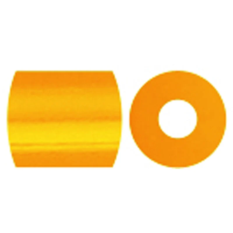 Fotoperlen, Größe 5x5 mm, Lochgröße 2,5 mm, medium, Aprikose (29), 6000 Stk/ 1 Pck [HOB-75529]