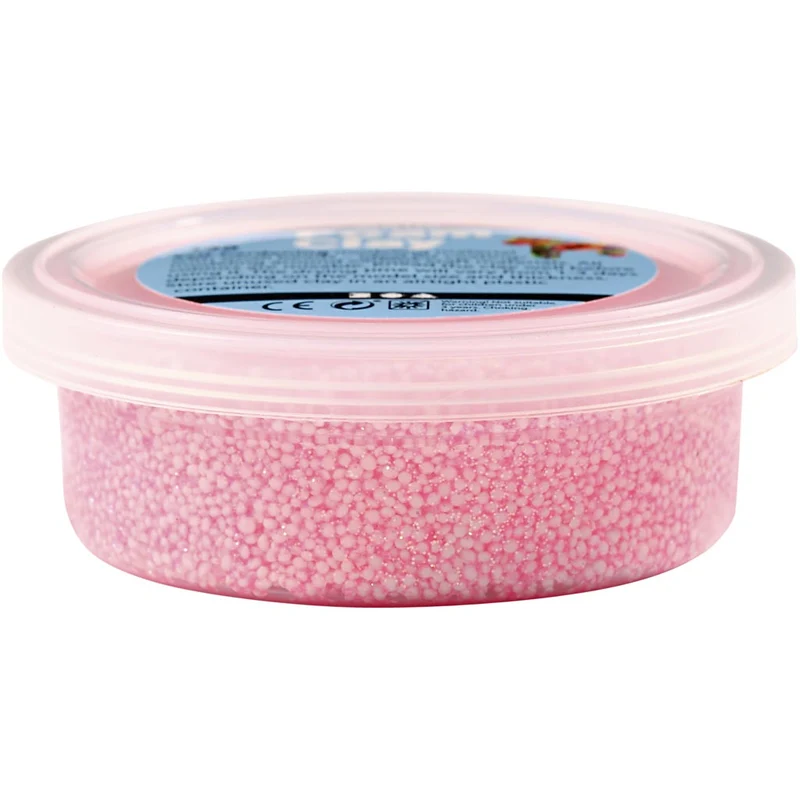 Foam Clay® , Glitter, Pastellfarben, 6x14 g/ 1 Pck [HOB-78812]