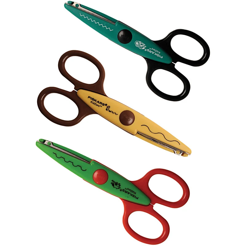 Fiskars Kidzors Konturenscheren - Sortiment, 3 Stk/ 1 Pck [HOB-8231]