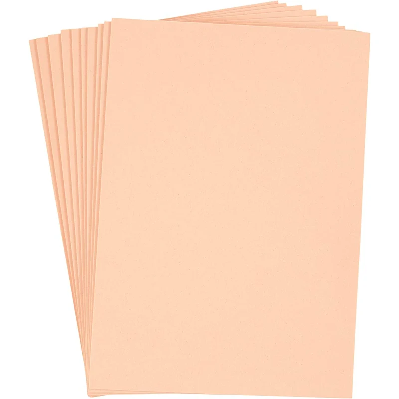 Moosgummi , A4, Blatt 210x297 mm, Dicke 2 mm, Creme, 10 Bl./ 1 Pck [HOB-79033]