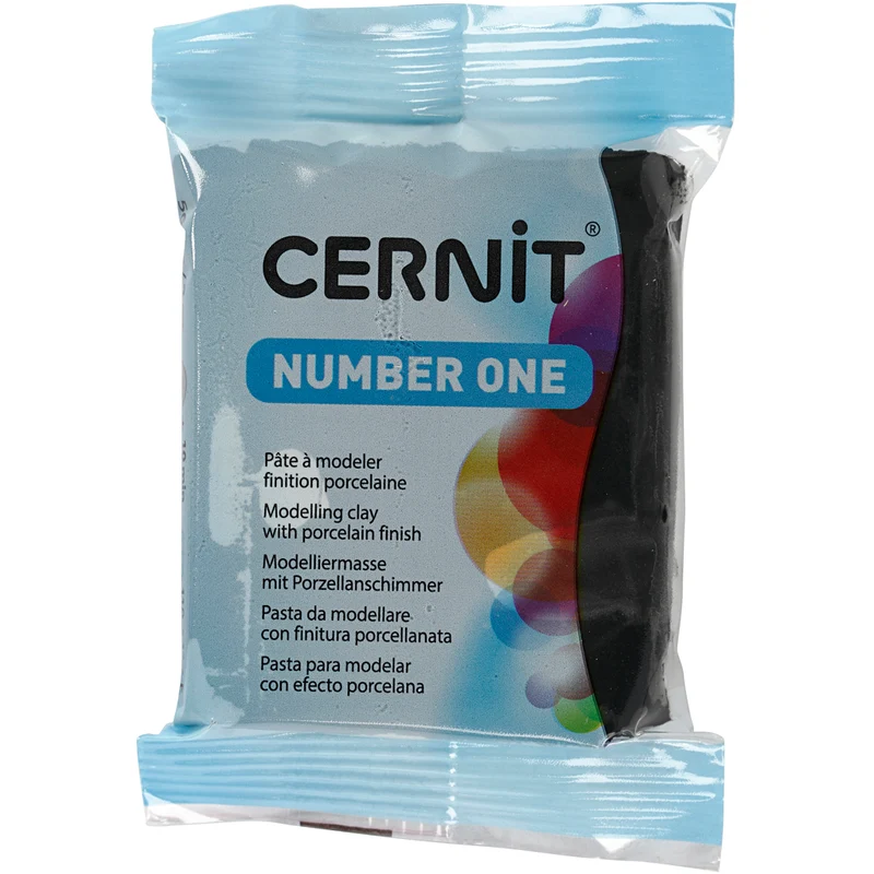 Cernit, Schwarz (100), 56 g/ 1 Pck [HOB-78025]