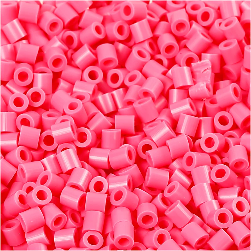 Fotoperlen, Größe 5x5 mm, Lochgröße 2,5 mm, medium, Altrosa (25), 6000 Stk/ 1 Pck [HOB-75525]