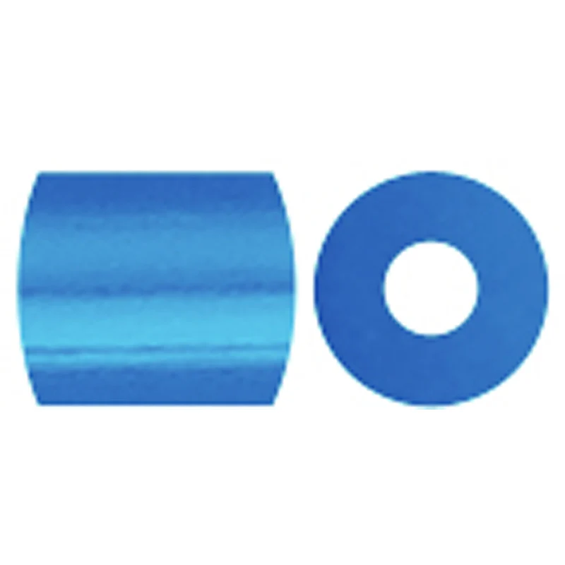 Fotoperlen, Größe 5x5 mm, Lochgröße 2,5 mm, medium, Pastellblau (23), 1100 Stk/ 1 Pck [HOB-755230]