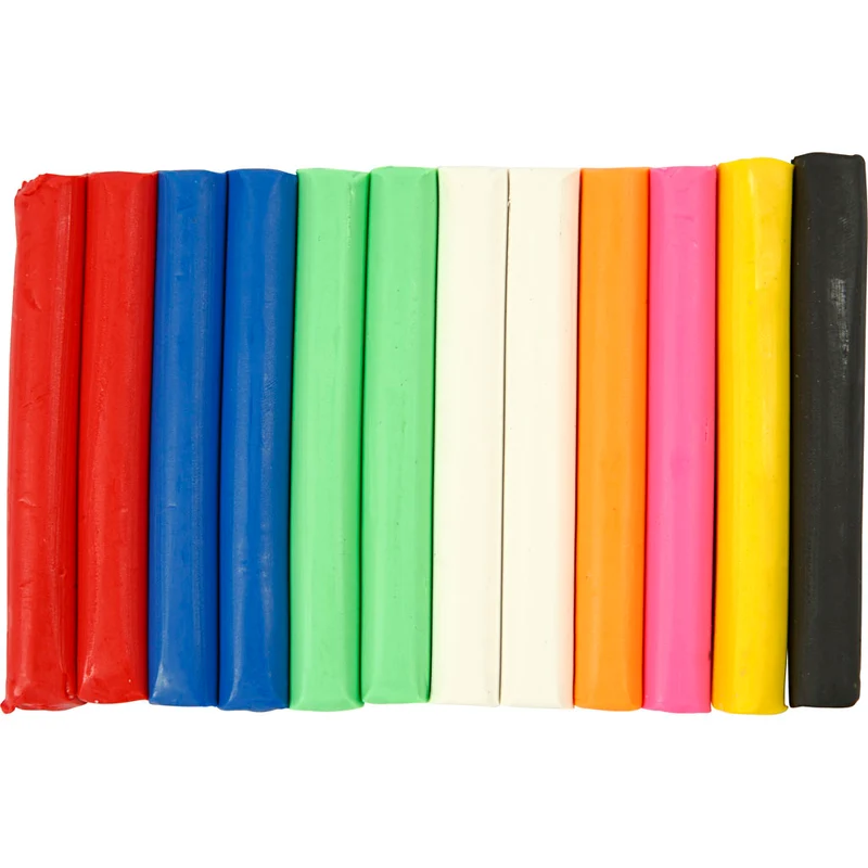 Knetmasse, Sortierte Farben, 200 g/ 1 Pck [HOB-786950]