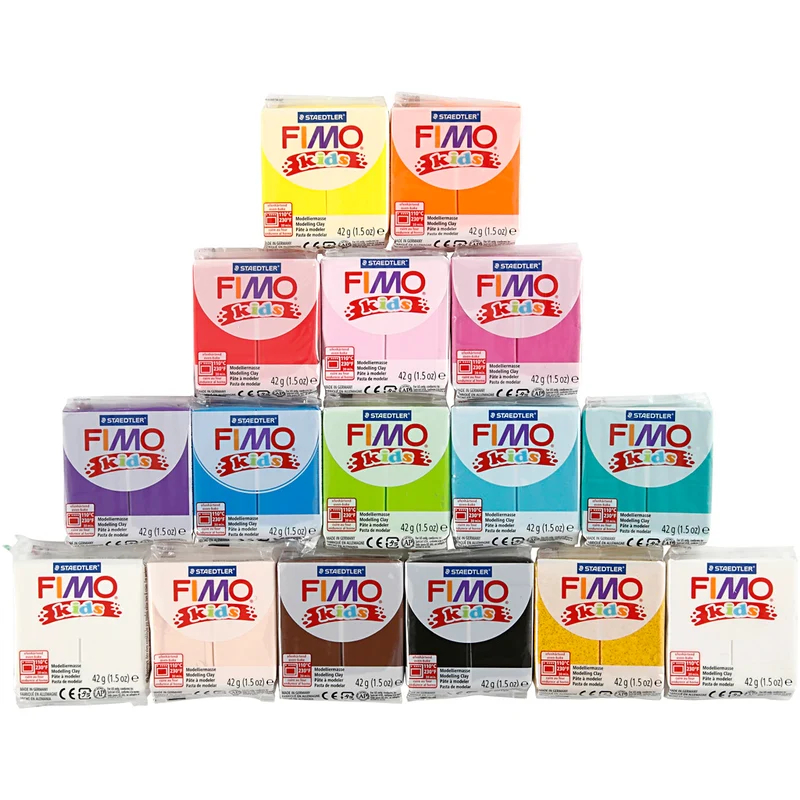 FIMO® Kids Clay, 32x42 g/ 1 Pck [HOB-98205]