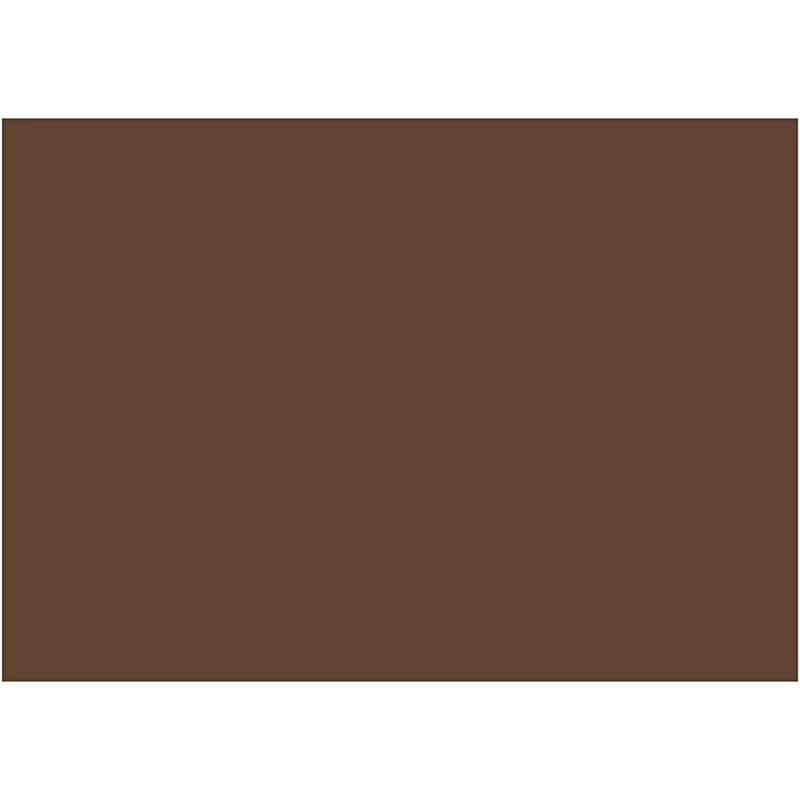 Moosgummi , A4, Blatt 210x297 mm, Dicke 2 mm, Dunkelbraun, 10 Bl./ 1 Pck [HOB-79031]
