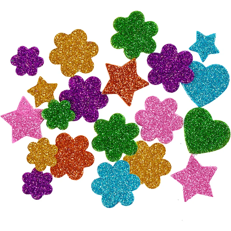 Moosgummifiguren, D 19+29 mm, 100sort./ 1 Pck [HOB-790230]