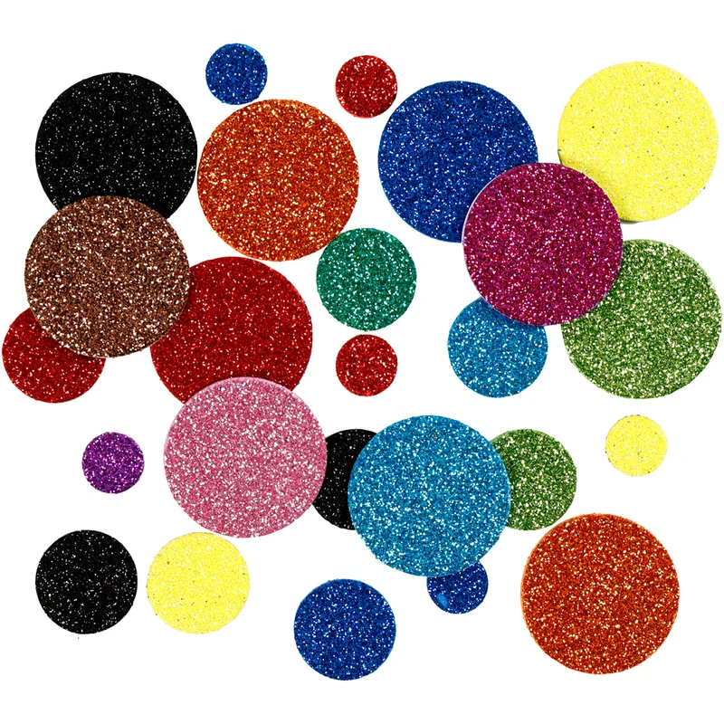 Moosgummikreise, D 12+20+32 mm, 150 Stk/ 1 Pck [HOB-790220]