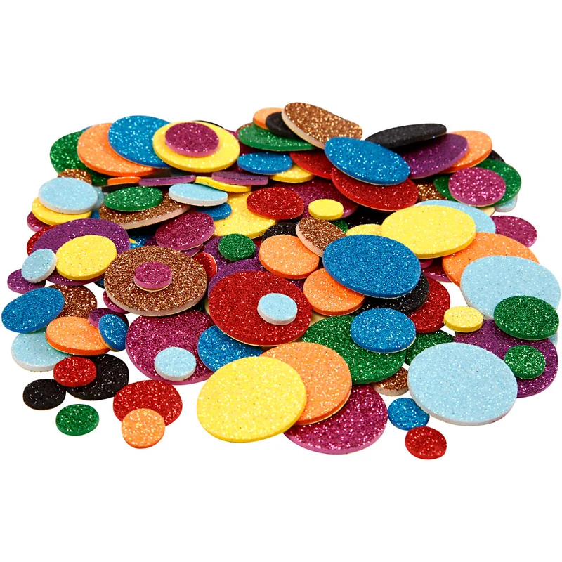Moosgummikreise, D 12+20+32 mm, 1000 Stk/ 1 Pck [HOB-79022]