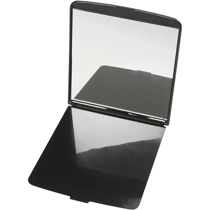 Spiegel, H 18 cm, B 16 cm, 1 Stk [HOB-77138]